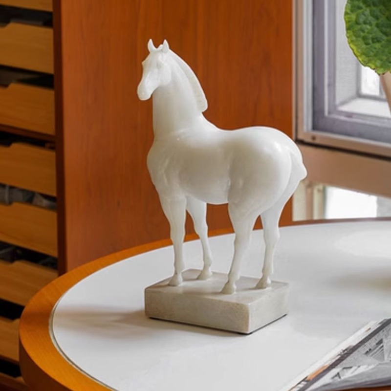 Office Furniture Hon - Estátua de Cavalo Decorativa, Escultura de