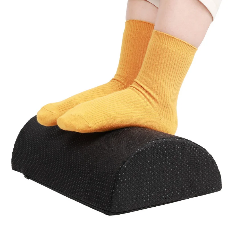 Office Footrest Cushion - Semicírculo de alta resiliência pés travesseiro