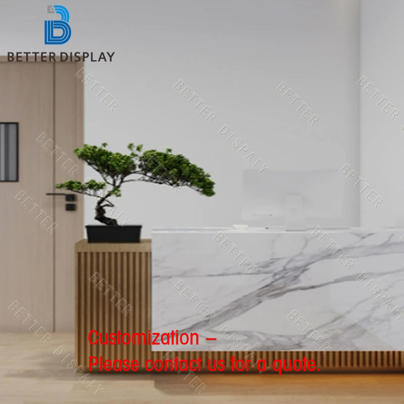 Reception Desk Counter - Balcão de Caixa Personalizado para Boutique