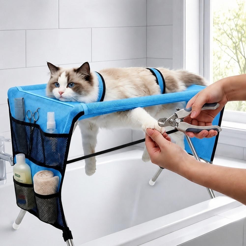 Under Desk Hammock - Rede Dobrável para Tosa de Animais