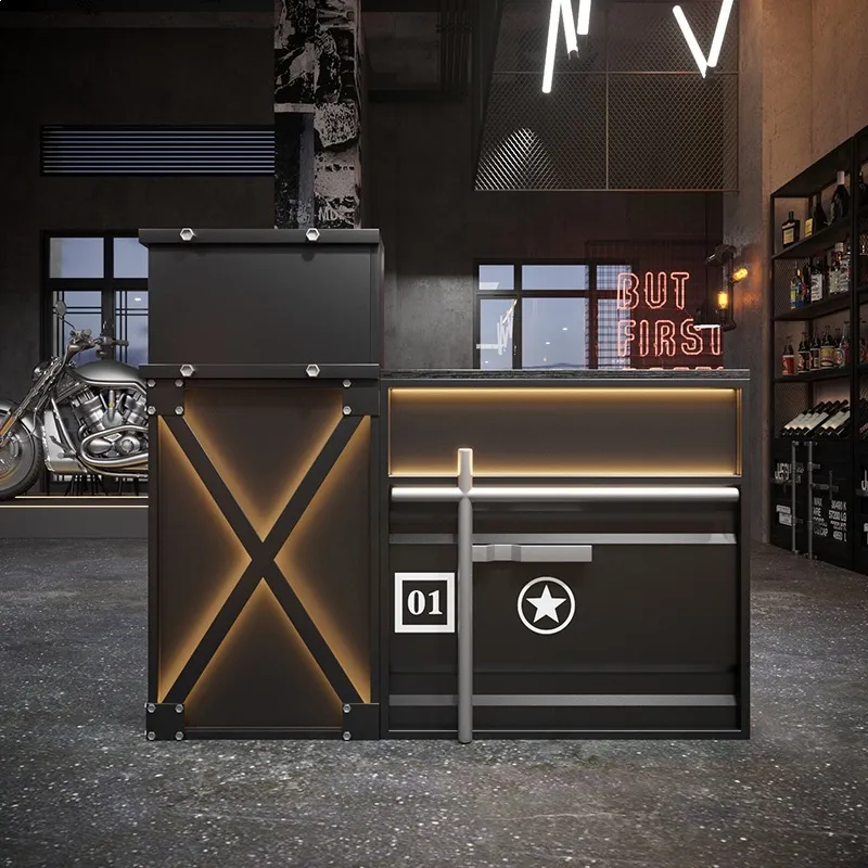Balcão de Bar Comercial Estilo - Reception Desk Counter avaliação e preço