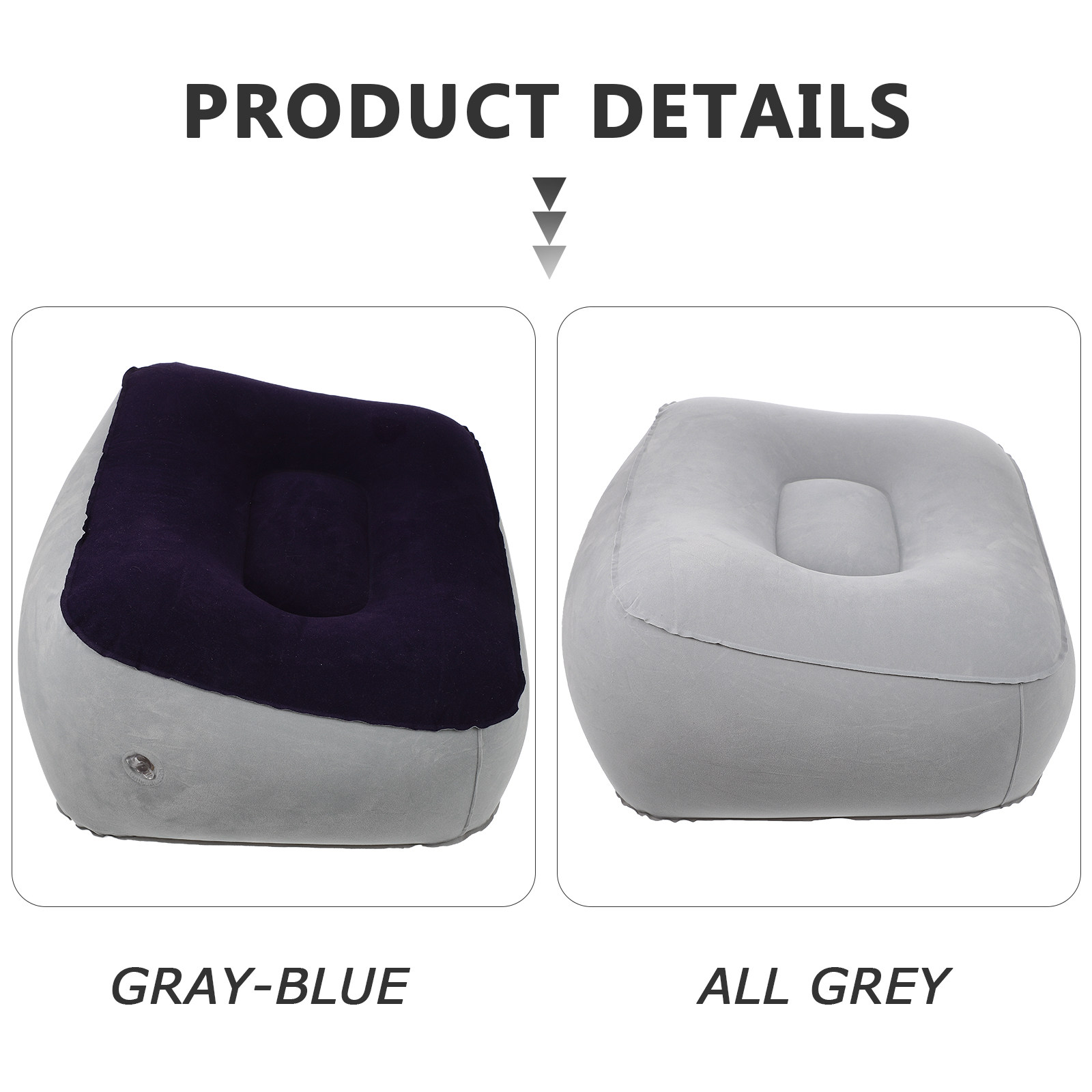 2 unidades de apoio para os pé - Office Footrest Cushion avaliação e preço