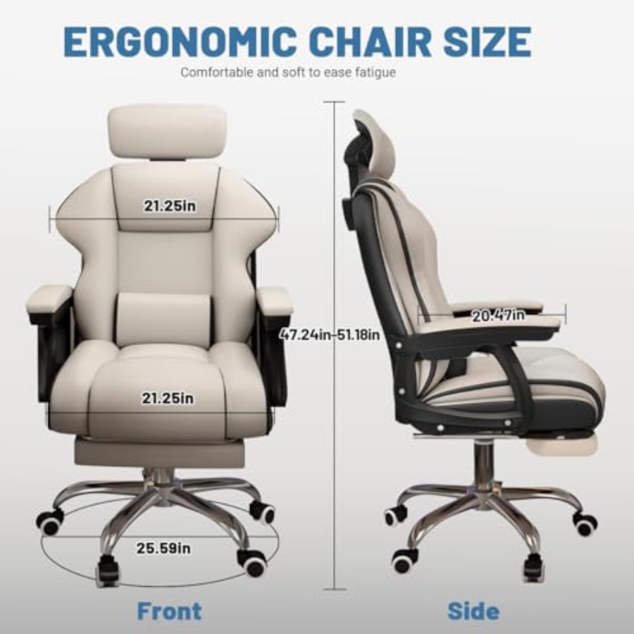 Cadeira de escritório para hom - Office Footrest Cushion avaliação e preço