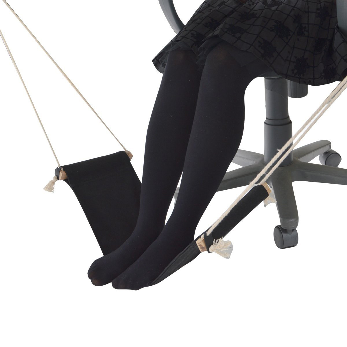 Rede de apoio para os pés, por - Under Desk Hammock avaliação e preço
