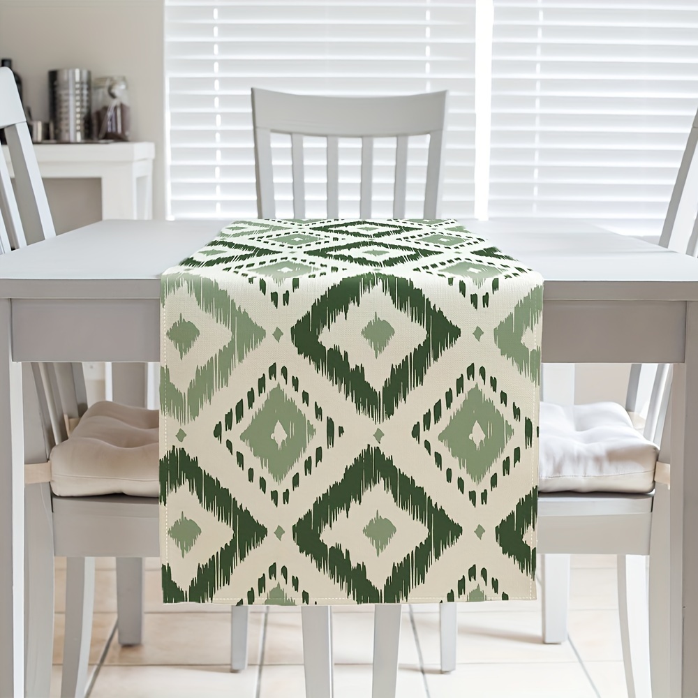 1pc estilo boêmio verde floral - Office Furniture Hon avaliação e preço