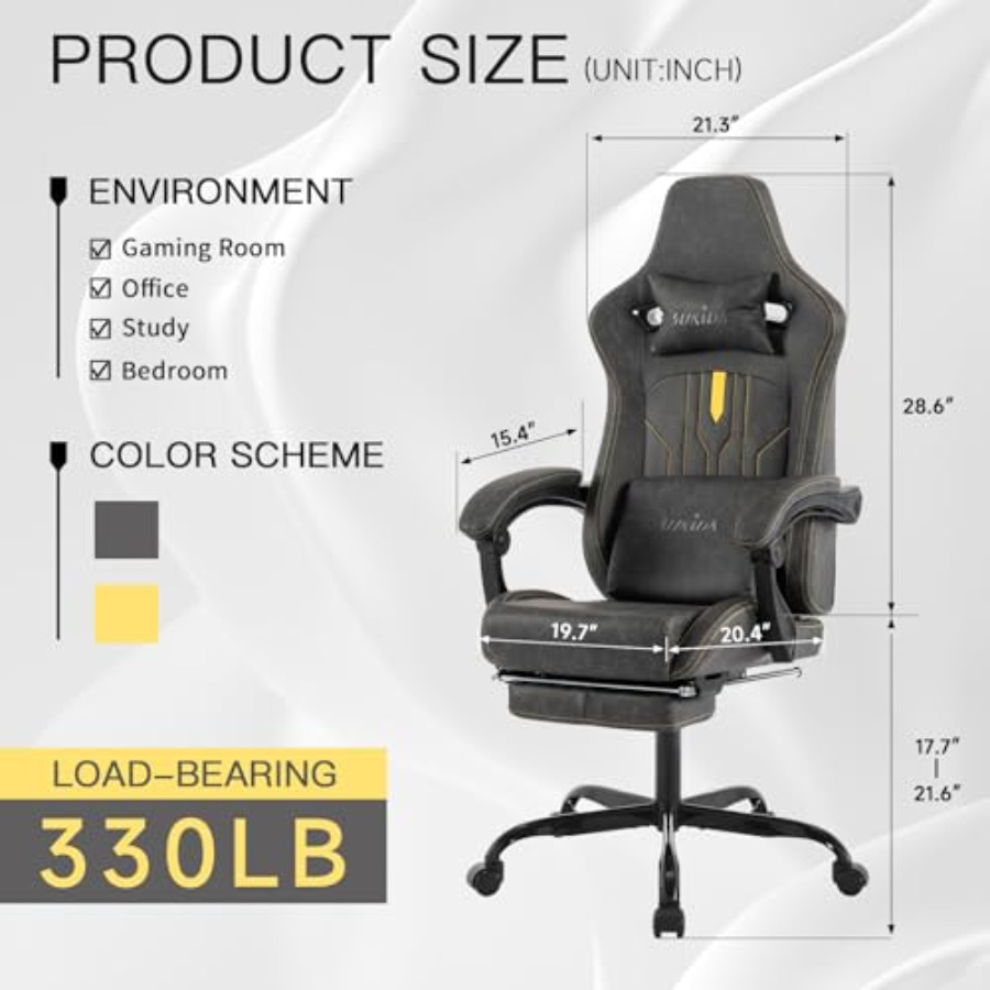 Cadeira de jogos com apoio par - Office Footrest Cushion avaliação e preço