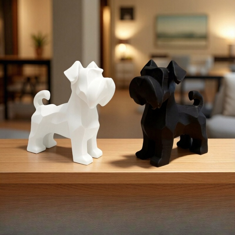 Estatuetas de cães schnauzer,  - Office Furniture Hon avaliação e preço