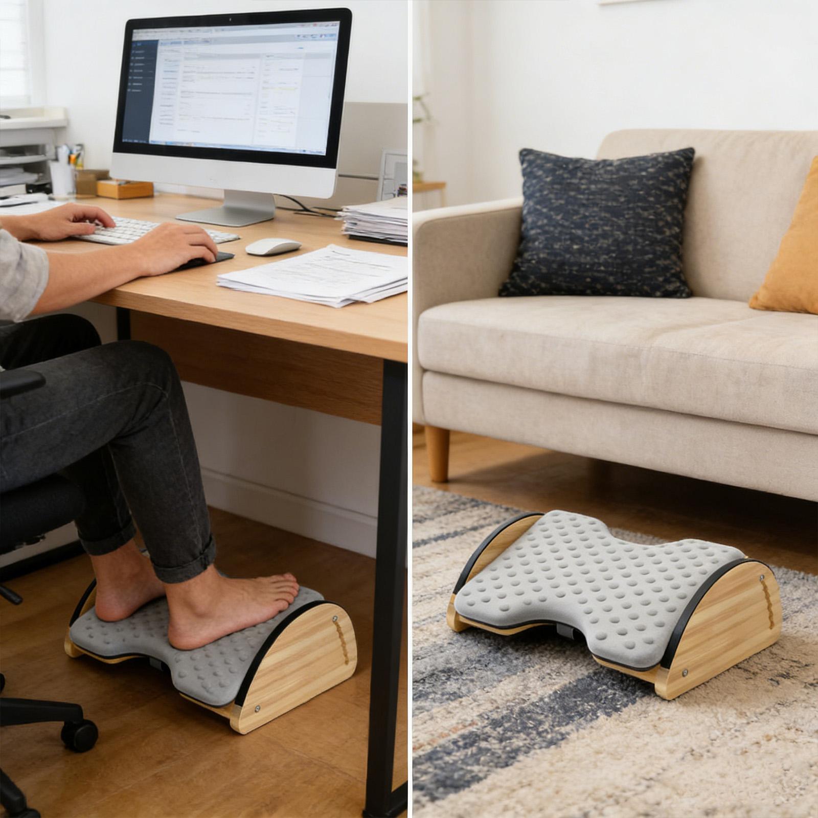 Apoio para os Pés Ajustável de - Office Footrest Cushion avaliação e preço