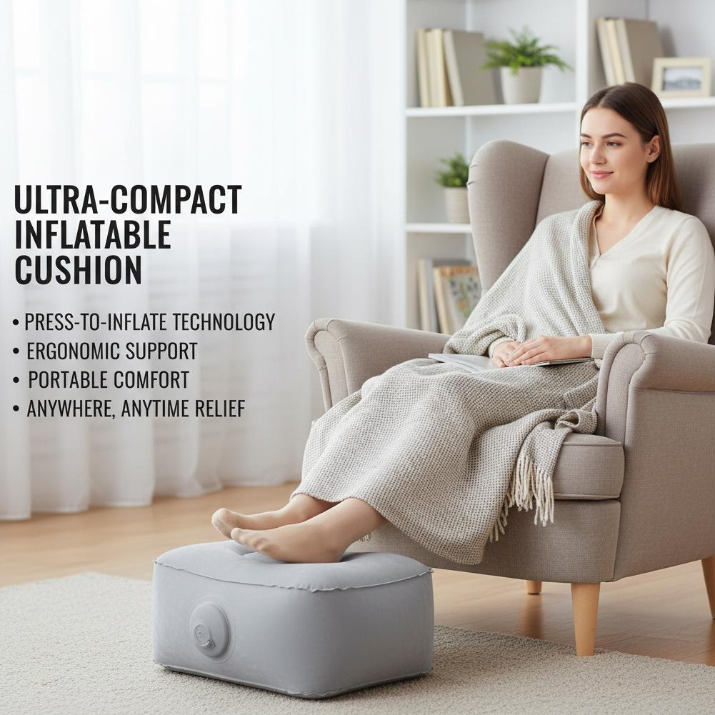 Almofada de apoio para os pés, - Office Footrest Cushion avaliação e preço
